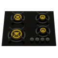 Supreme Unique Four Brass Burner Gas Stove (8mm Glass New)